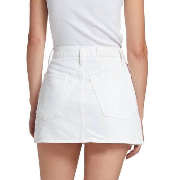 RE/DONE 90’s Mini Skirt in Washed Black. Size 26. NWT! - Picture 16 of 16